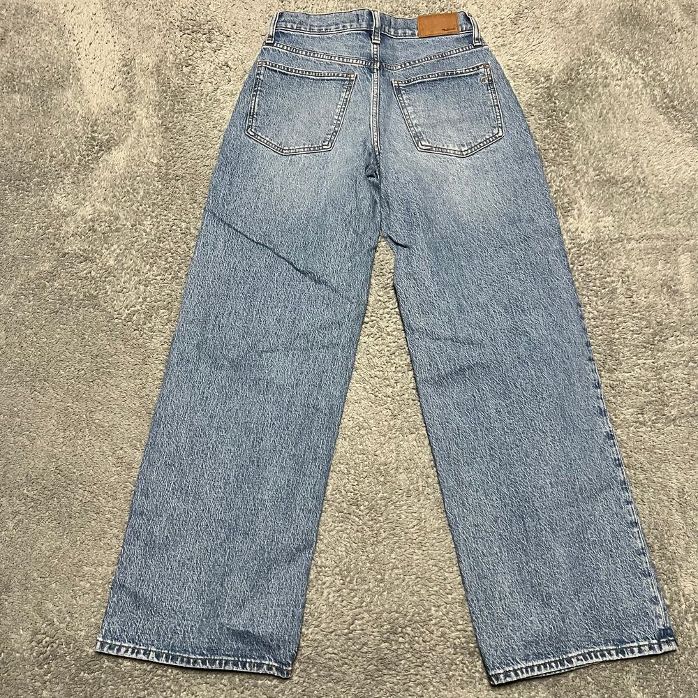 Madewell Jeans Womens 26 (28x29) Perfect Vintage Wide Leg High Rise - Picture 3 of 10